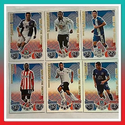 10/11 Topps Match Attax Extra Premier League Trading Cards  -  Man Of The Match • £2