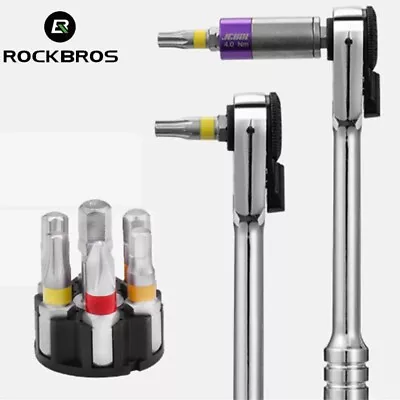 ROCKBROS Bike Tools Bicycle Torque Drive Socket 4N.m 5N.m 6N.m Torque Tool • $8.99