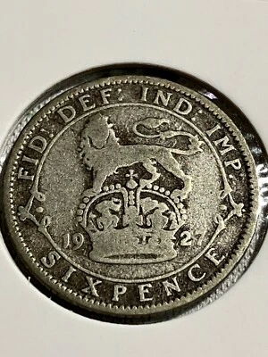 £1.99 • Buy 1927 George V Silver Sixpence