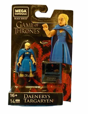 DAENERYS TARGARYEN Mega Construx Mini Figure Game Of Thrones Black Series New • $16.92