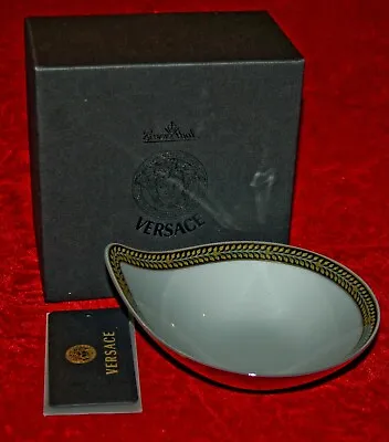 VERSACE By Rosenthal Vanity Schale Bowl MAGNIFICENT Plate New In Box With COA! • $128.80