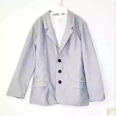 Gymboree Navy White Sports Coat Blazer M • $16