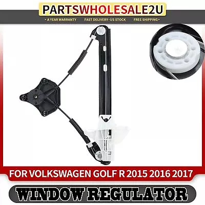 Rear Left Power Window Regulator For Volkswagen Golf R 2015 2016 2017 5G4839461 • $35.99