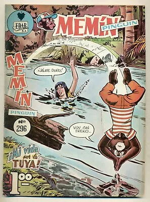 MEMIN PINGUIN #296 Mi Vida Por La Tuya Mexican Comic 1969 • $10