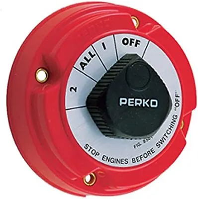 Perko Marine Dual Battery Selector Switch For Boat/RV Motor 8501DP • $54.99