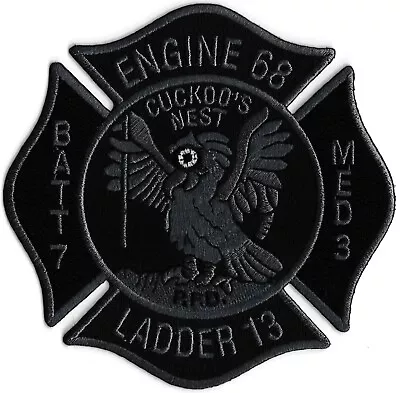 $6.95 • Buy Philadelphia Engine 68 Ladder 13 B7 M3 Cuckoo's Nest Subdued NEW Fire Patch