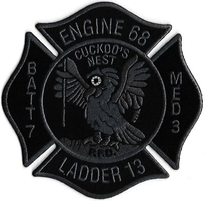 $6.95 • Buy Philadelphia Engine 68 Ladder 13 B7 M3 Cuckoo's Nest Subdued NEW Fire Patch