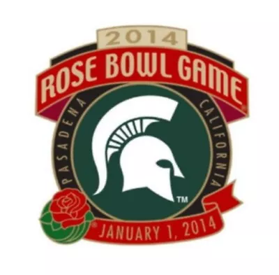 MI State Spartans Pins Michigan State Spartans Pins 2014 Rose Bowl NCAA Pin • $16.99