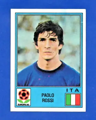 Panini Europa 80 N.149 Paolo Rossi Italy Rec/removed Footballer Figure • £30.72