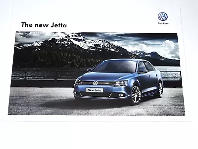 Volkswagen Jetta Uk Sales Brochure May 2011 New Old Stock • $11.14