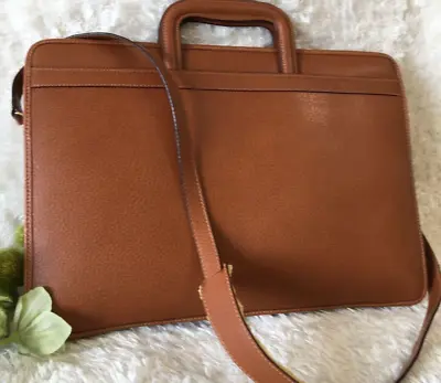 Authentic Gucci Vintage Briefcase Business Bag Brown • $1230