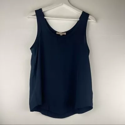 Philosophy By Republic Clothing Blue Sleeveless Tank Top • $15