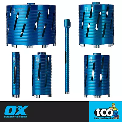 £38.29 • Buy OX Ultimate BX10 Dry Diamond Core Drill Bit (Hole Saw) All Sizes 22mm - 200mm