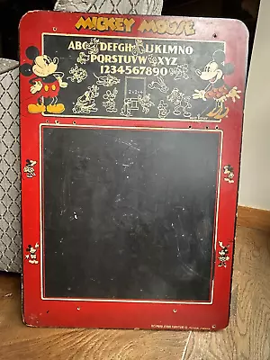 1930s Mickey Mouse Chalkboard  • $299