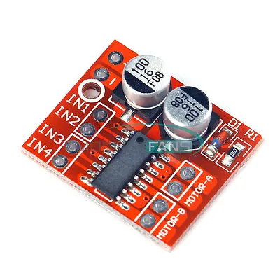 5PCS 1.5A 2-Way DC Motor Driver Module Dual H-Bridge Stepper Replace L298N • $2.89