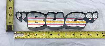 $10 • Buy Vintage Prismatic Decal VW Beetle  BUG   11.5x3” 80s Reflective Sticker NOS