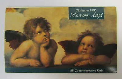 Christmas 1995 Marshall Islands Heavenly Angel $5 Commemorative Coin KM# 271 • $9.99