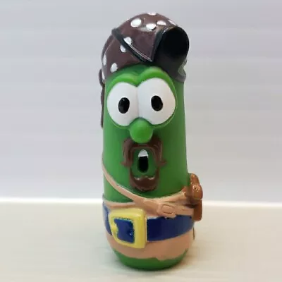 Veggie Tales Larry The Cucumber Pirates Who Don't Do Anything 2.5  Toy  Figure • $9.99