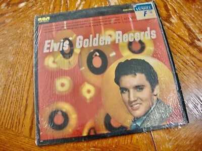 Elvis' Presley Golden Records - Orange Label Rca Near Mint Vinyl In Shrink • $12.99