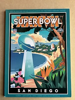 Super Bowl XXXVII 37 NFL Programme Oakland Raiders V Tampa Bay Buccaneers • £25