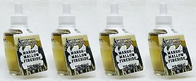 4 Bath Body Works MARSHMALLOW FIRESIDE Wallflower Home Scent Oil Refill Bulb • $39.99