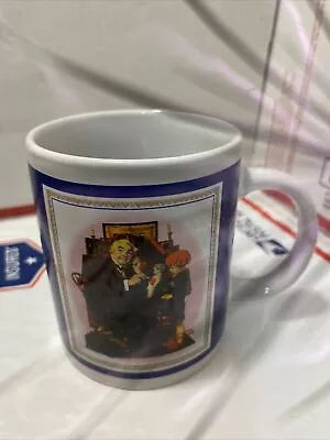 Norman Rockwell Coffee Mugs  Doctor & Doll  -  The Gift  Saturday Evening Post  • $4.99