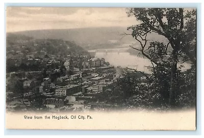 C1905 View From Hogback Oil City Pennsylvania PA Unposted Antique Postcard • $6.51