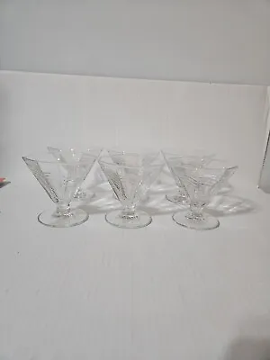 Set Of 6 Dansk Summerhouse Champagne Glasses Footed Sherbet Dessert Dish • £16.38