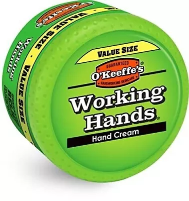 Hard Working Hands Cream Non Greasy Value Size Jar (193g) - Fast & Free Delivery • £12.99