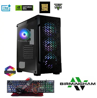 EXTREME Gaming PC - NVIDIA RTX 4060 / Intel I7 /32GB RAM / SSD HDD 1TB / Win 10 • £699.99