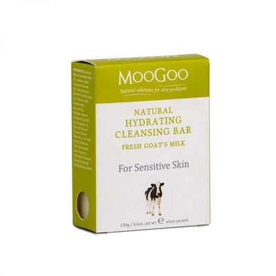 $5.50 • Buy Moo Goo Fresh Goat S Milk, Olive Oil & Cocoa Butter Hydrating Cleansing Bar 130g