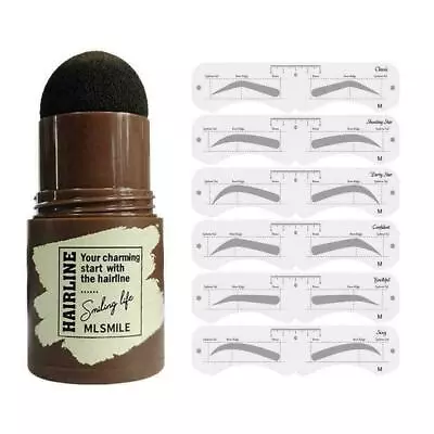 £4.98 • Buy Brow Stamp Shaping Kit Eyebrow Definer Stencils Shaper Grooming Makeup Set
