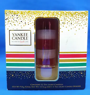 Yankee Candle 12 Perfume Tea Light Gift Set. Boxed. New • £7.99