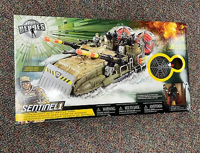 Sentinel 1 True Heroes ToysRus Hovercraft Battle Tank Figures Retired Huge Ship • $114.47