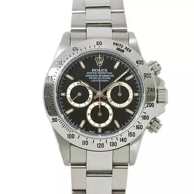 Rolex Daytona 16520 Serial P Automatic Black Dial Mens Watch 90226143 • $39015.46