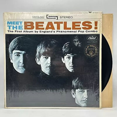 Meet The Beatles - 1968 US Stereo Press (EX/NM) In Shrink Ultrasonic Clean • $79.99