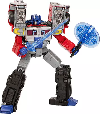 Transformers Legacy United Leader Class G2 Universe Laser Optimus Prime Figure • $70.99