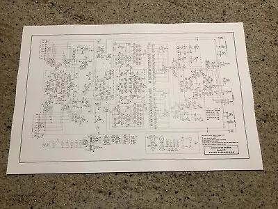 Marantz Model 7T Solid State Amplifier Instruction Manual & Schematics Copies • $15.99