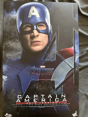 Hot Toys Avengers: Endgame - Captain America (2012 Version) 1/6th Scale... • $160