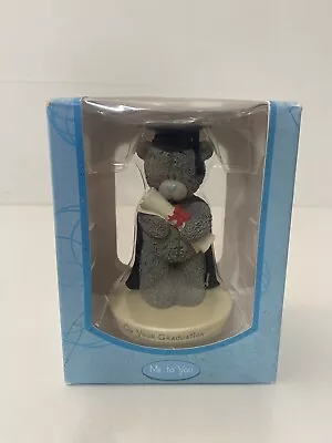 Me To You Bear Figurine On Your Graduation 2008 Retired Boxed Rare Collectible • £18.99