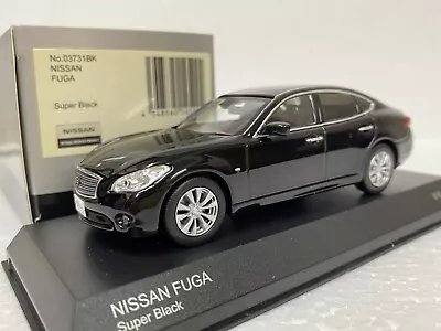 1:43 KYOSHO NISSAN FUGA HYBRID Scale Diecast Model Car INFINITI M37 M56 M35h BLK • $68