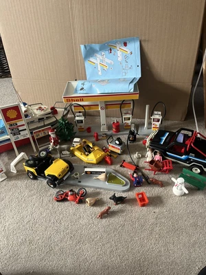 £0.99 • Buy Vintage Playmobil 1980s - Garage, Boat & Other 3437 Instructions