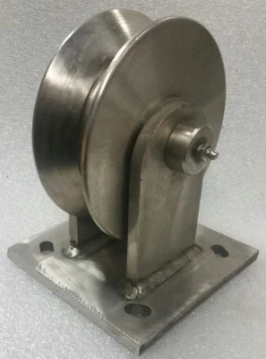 $275 • Buy  2,500# Stainless Steel V-Groove/Rail Track Caster   (Greasable) (6 ×2 )×(3/8 )