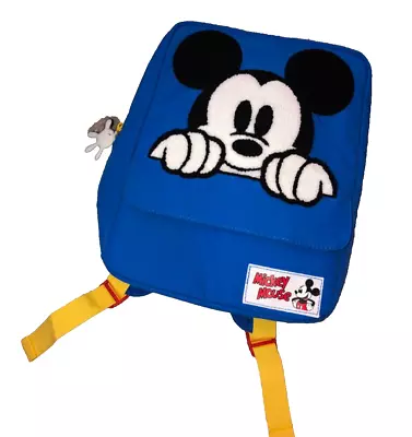 Disney Store  Appliqué Mickey Mouse  Jrs. Kids School Backpack NWT • $25