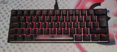 Corsair K65 RGB MINI 60% Mechanical Gaming Keyboard - Cherry MX Red (UK Layout) • £60