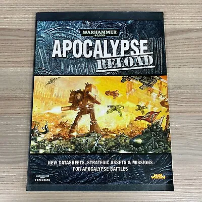 Apocalypse Reload Expansion Rulebook Warhammer 40000 Games Workshop 40k • £9.95