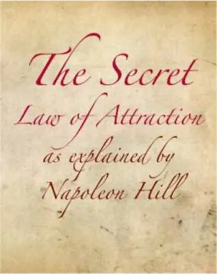 $6 • Buy The Secret Law Of Attraction As Explained By Napoleon Hill By Hill, Napoleon