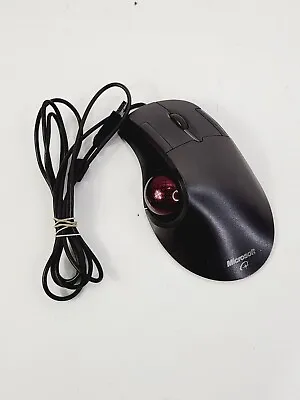 Microsoft Trackball Optical 1.0 PS2/USB Compatible X05-87475 Tested & Working  • $25