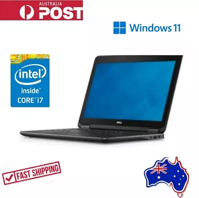 Dell Latitude E7440 I7-4600U 2.7GHz 8GB 250GB SSD-14  HD Graphics Laptop Win11 • $199