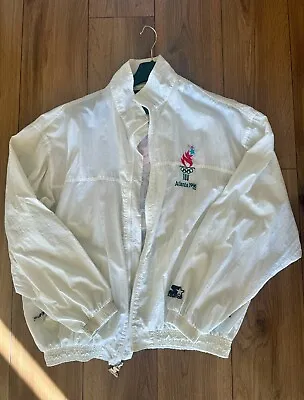Vintage Starter Atlanta 1996 Olympic Games Windbreaker Jacket XXL • $41.99